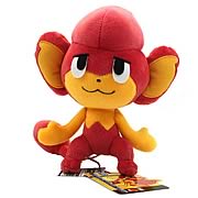 Pokemon Best Wishes 6-Inch Pansear Plush